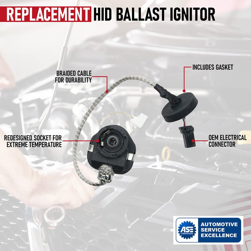 AA Ignition HID Headlight Xenon Ballast Ignitor - Replaces 33129-S0K-A01, 33129-SCC-003, 33129-SEA-003, W3T10571 - Compatible with Acura, Honda & Mazda Vehicles - MDX, TL, TSX, RDX, Odyssey, S2000, 3, CX-9 - Image 4